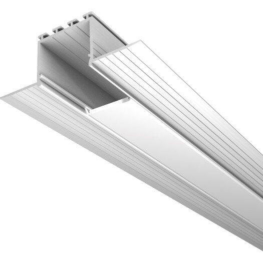 LED-Profil ALU 24mm/2m Abdeckung frosted