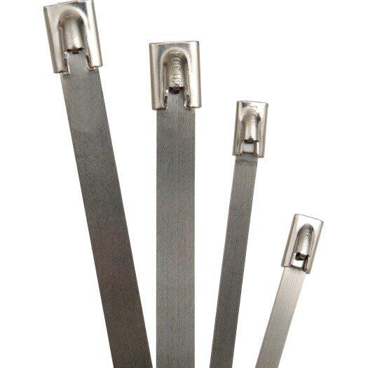 Metallkabelbinder 30x Stahl Metall Kabelbinder 500mm x 8mm